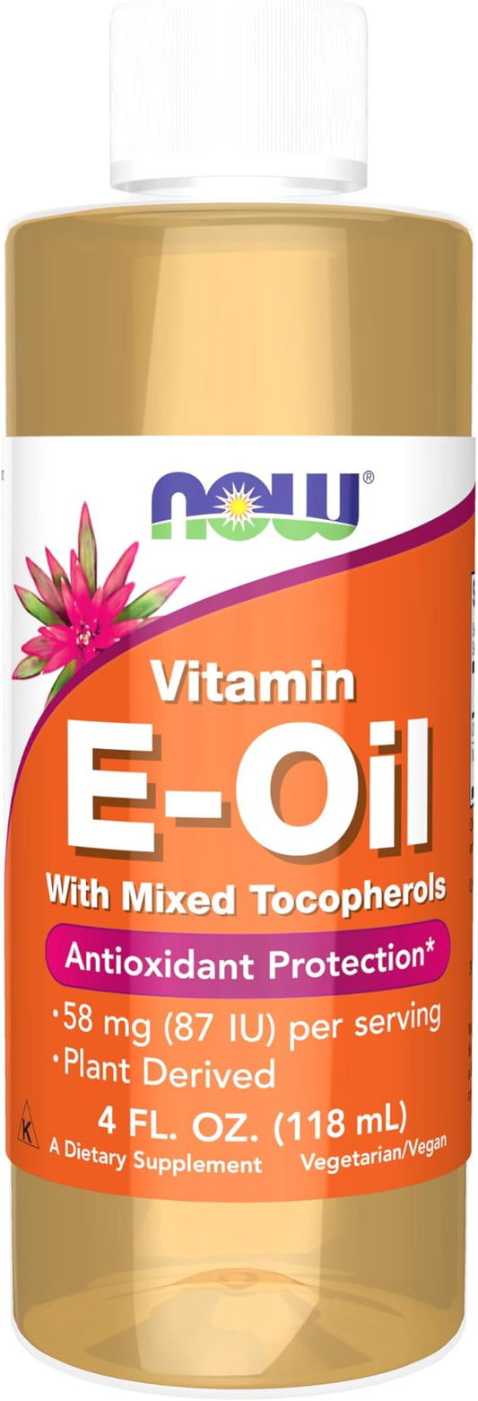 NOW Supplements, Natural Vitamin E-Oil (D-Alpha 4-Ounce