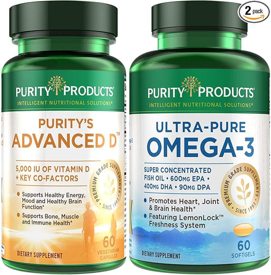 Purity Products KIT Omega-3 Ultra-Pure K2, Zinc,