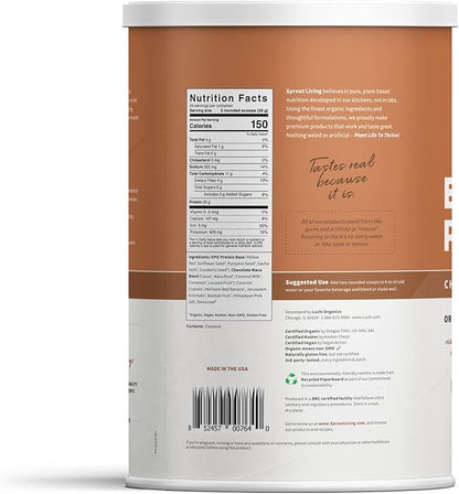 Sprout Living Epic Protein, Plant Based 20 Grams (2 Pound, 24 Servings)