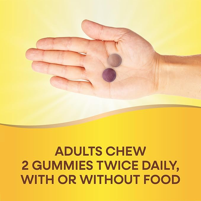 Nature's Way Alive! Daily Calcium & D3 Gummies, 60 Gummies