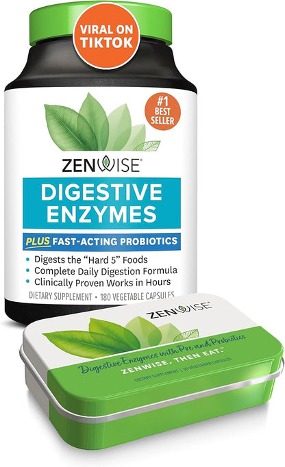 Zenwise Health Digestive Enzymes 180 Count