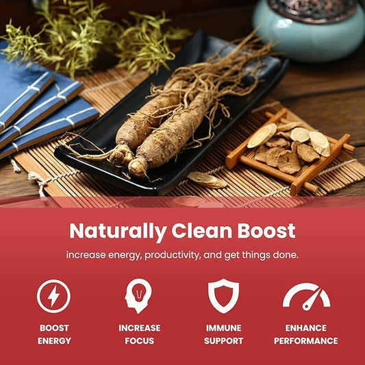 NutraChamps Korean Red Panax Ginseng Capsules