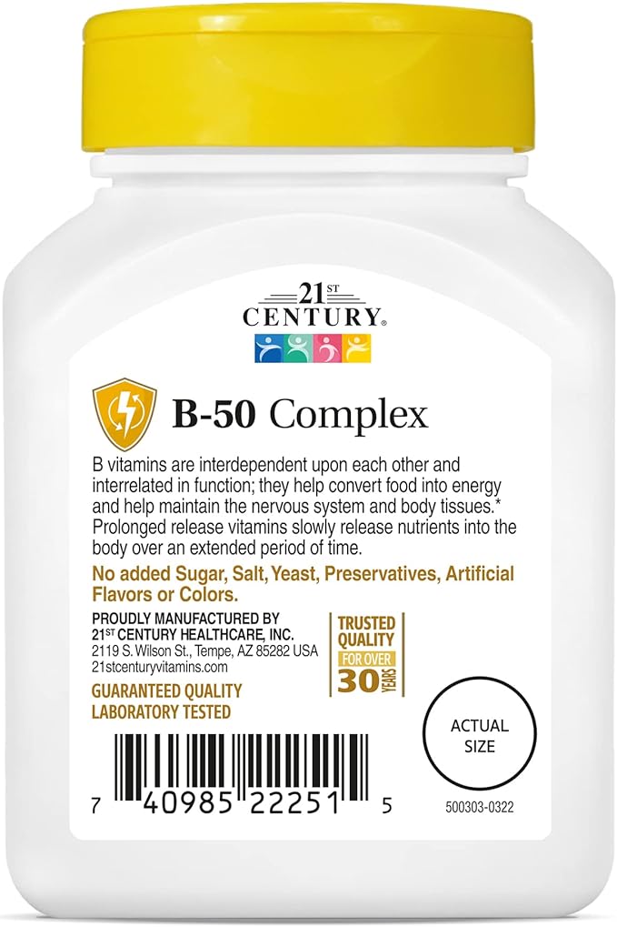 21st Century B 50 Complex Prolonged 60 Count 1)