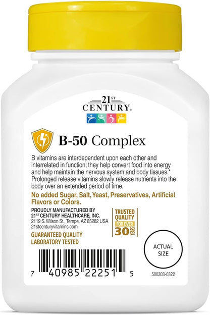 21st Century B 50 Complex Prolonged 60 Count 2)