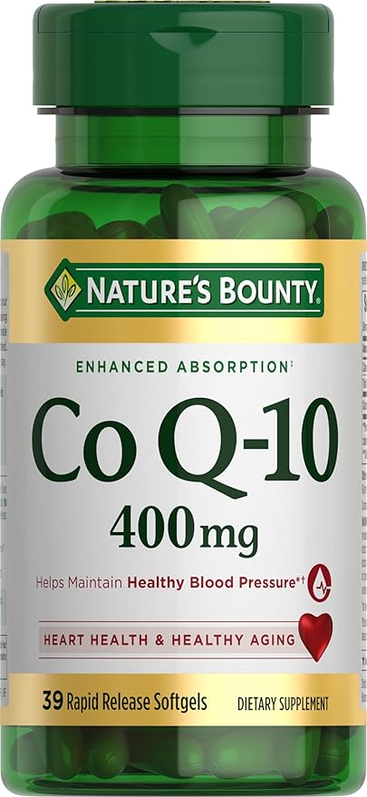 Nature's Bounty CoQ10 400mg, 39 39 Softgels