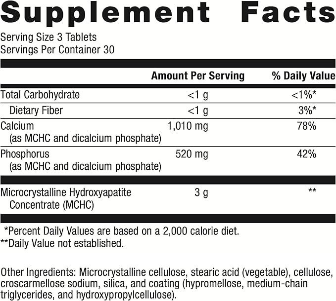 Metagenics Bone Builder Extra Strength 90 Tablets 30 Servings