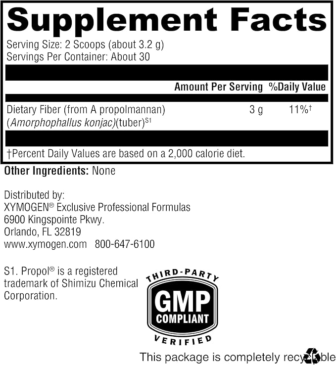 XYMOGEN OptiFiber Lean 100% Natural (3.39 oz)