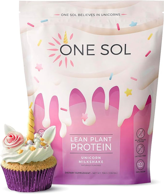 One Sol Protein Powder, Lean & 100% Plant-Based