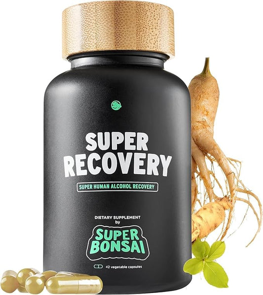 Super Recovery Capsules for Post Celebration and Morning Relief - All Natural Holistic Support - 3 Capsules Taken Before Drinking and an Optional Serving After (14 Servings)