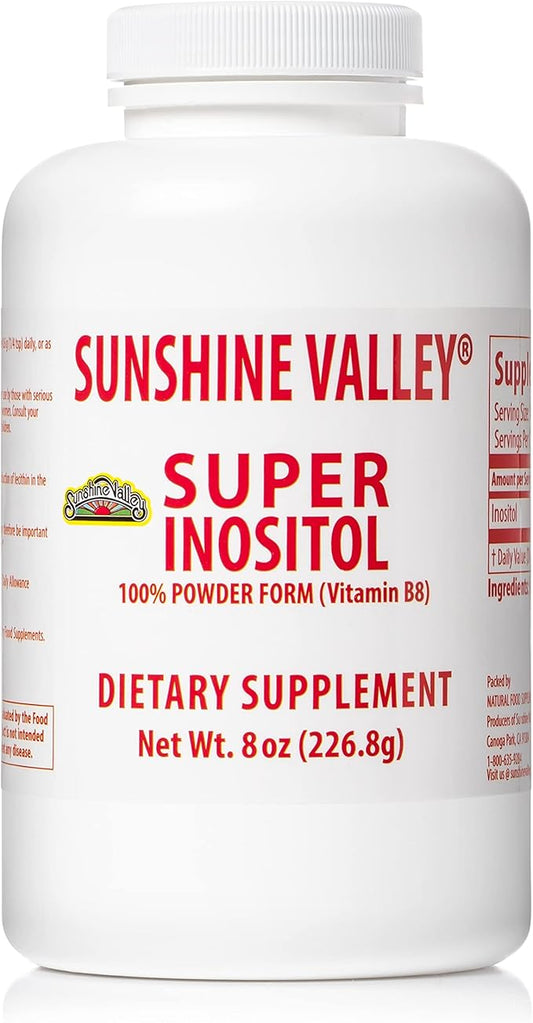Super Inositol, Vitamin B8 Powdered Dietary 8oz