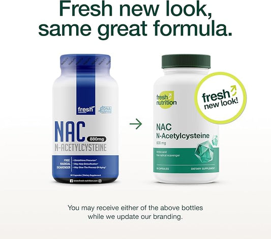 NAC Supplement - N Acetyl Cysteine 1800mg - 90 Capsules