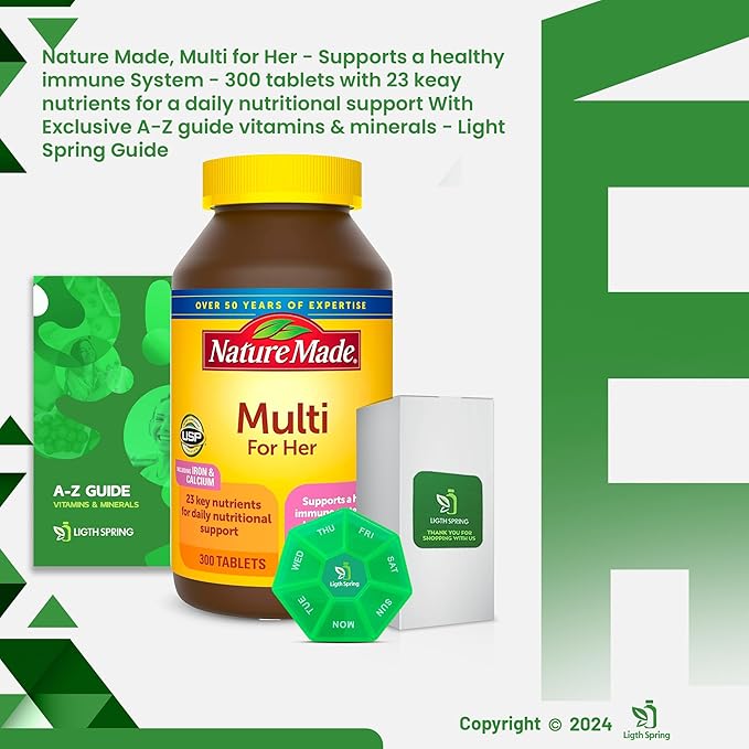 Women's Multivitamin Tablets, 300 Count (3 Items)
