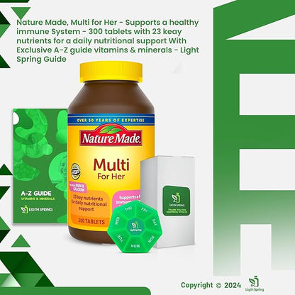 Women's Multivitamin Tablets, 300 Count (3 Items)