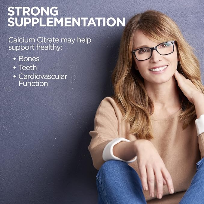 KAL Calcium Citrate 1000mg, Calcium Supplements 60 Servings, 180 Tablets