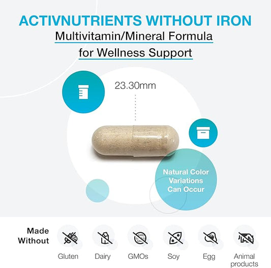 XYMOGEN ActivNutrients without Iron (60 Capsules)