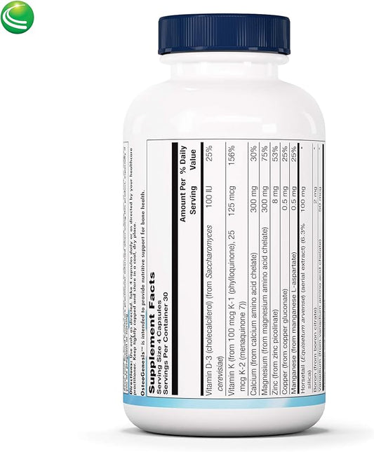 Nutra BioGenesis - Osteogenesis - Calcium, 120 Capsules