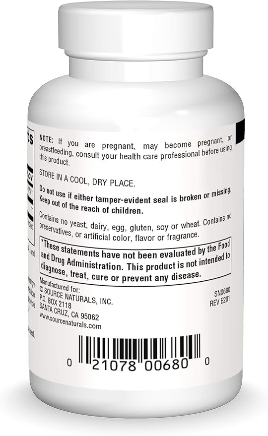 Source Natural Coenzyme Q10 Antioxidant Support 30 mg 60 Capsules