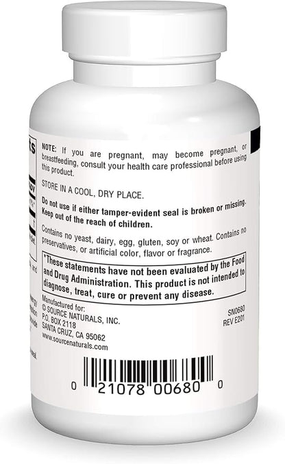 Source Natural Coenzyme Q10 Antioxidant Support 30 mg 60 Capsules