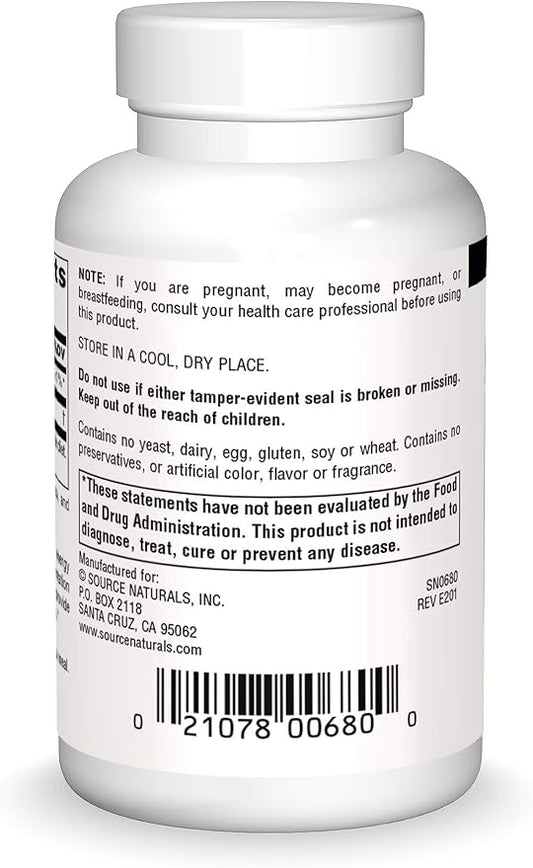Source Natural Coenzyme Q10 Antioxidant Support 30 mg 60 Capsules