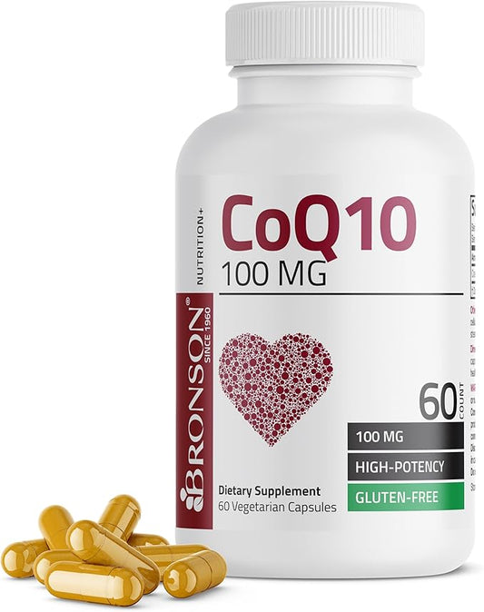 Bronson CoQ10 100 MG High Potency 60 Vegetarian