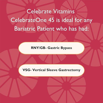 Celebrate Vitamins CelebrateONE 45 Chewables, 45mg Iron (90 Tablets)