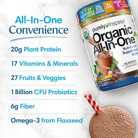 Meal Replacement Shake, Organic 1.3 Pounds