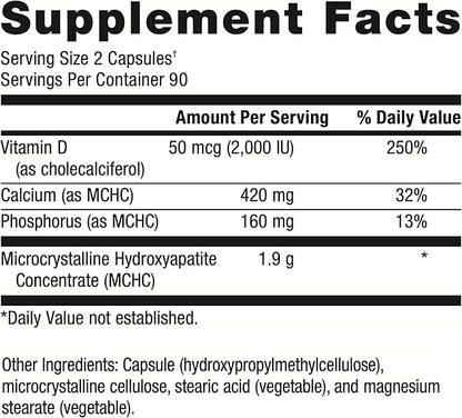 Metagenics Bone Builder Forte 2000 IU 180 Capsules