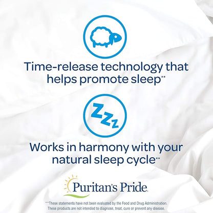 Puritan's Pride Tri-Layered Sleep Tablets, 30