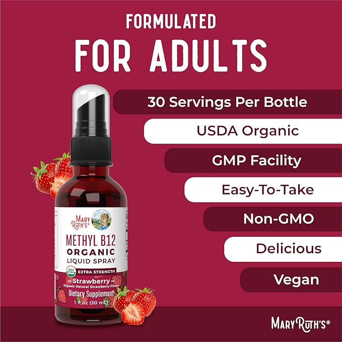 Vitamin B12 Spray B12 Liquid B12 Vitamin B12 for 1 Fl