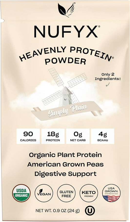 Heavenly Protein Powder (Simply Plain, Packet)