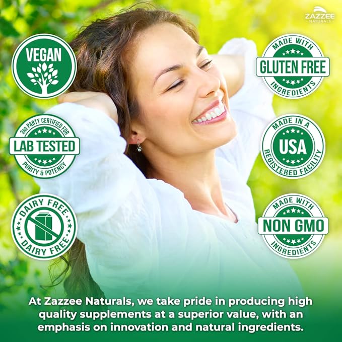 Zazzee USDA Organic Tart Cherry 10:1 3000 mg 120 Vegan 4 Month 10X Extract, 100% Vegetarian,