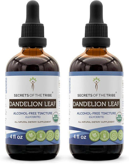 Dandelion Leaf USDA Organic 100% Certified 2x4 FL