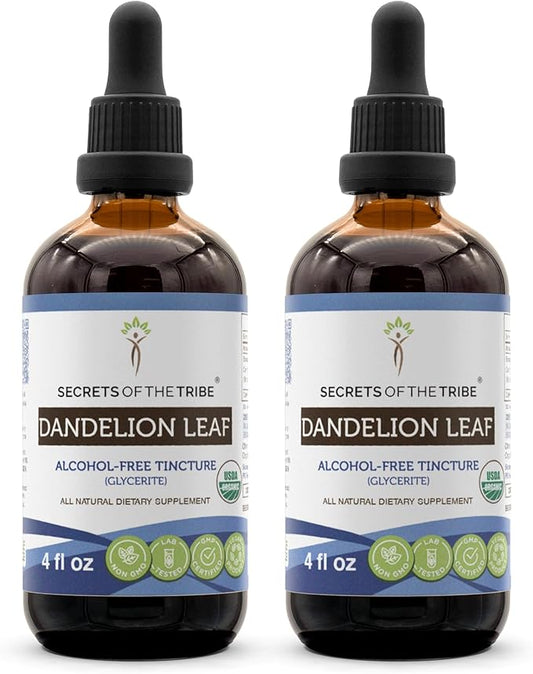 Dandelion Leaf USDA Organic 100% Certified 2x4 FL