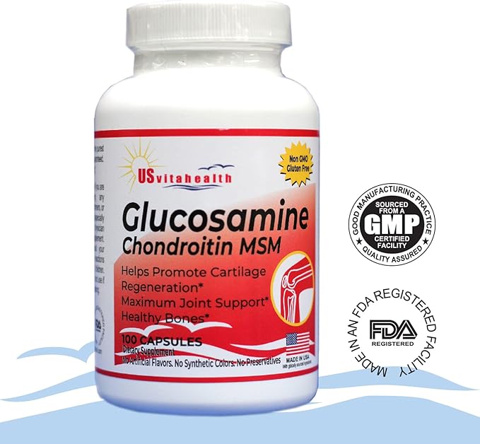 Glucosamine Chondroitin MSM 1500 mg, Joint 100 Counts