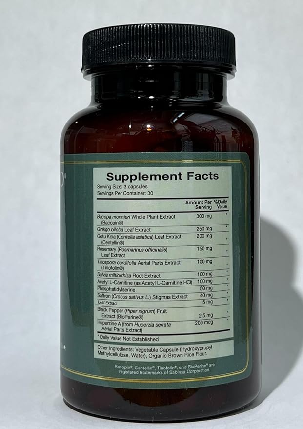 Natura Health Products Vibrant Mind (90 Capsules)