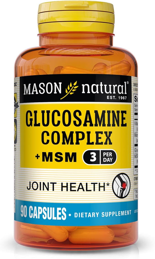 MASON NATURAL Glucosamine Complex plus MSM 90 Capsules