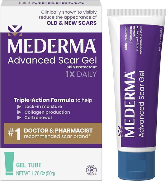 Mederma Advanced Scar Gel, Treats Old 50 Grams