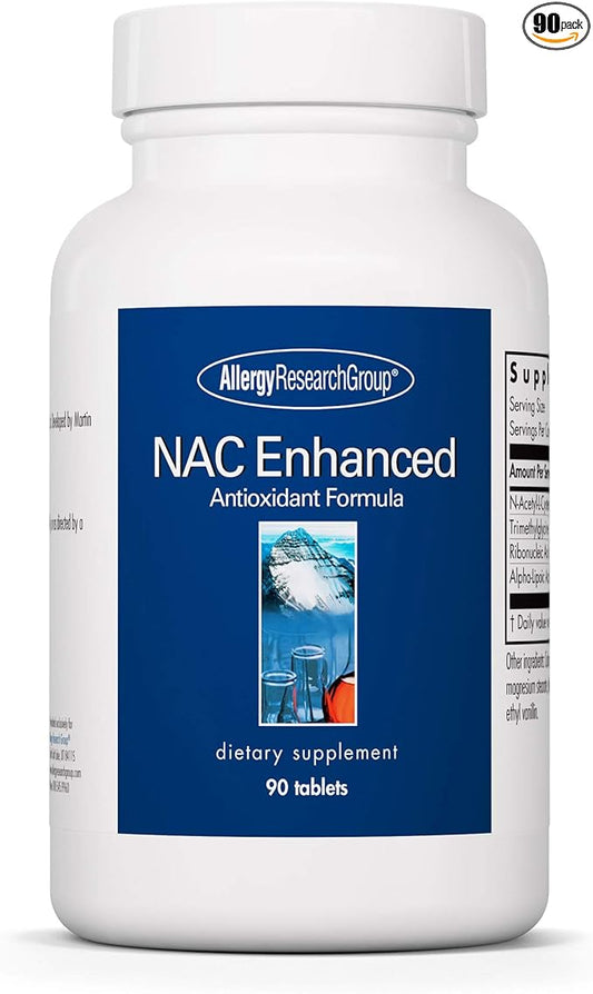 Allergy Research Group NAC Enhanced Supplement 90 Count