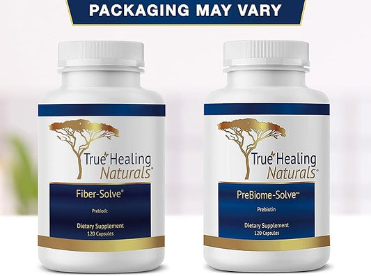 Fiber-Solve - Prebiotic Supplement - 2,000 120 Capsules