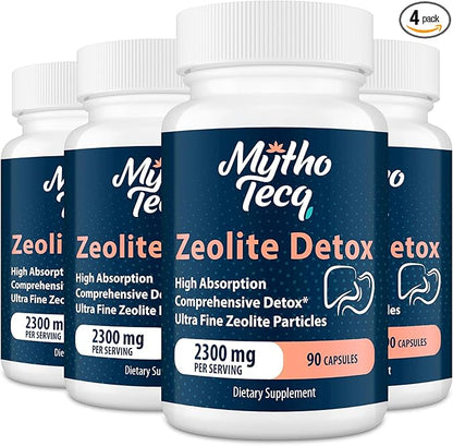 69,000 MG Zeolite Detox, Activated Charcoal, Detox-360 Caps