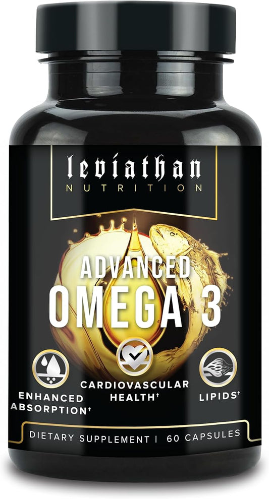 Leviathan Fish Oil Omega 3 Capsules 3 Fish