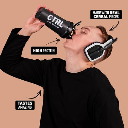 CTRL Meal Replacement Shake with Real 15 Servings 23g of 8 Grams 22 Vitamins 1g Sugar
