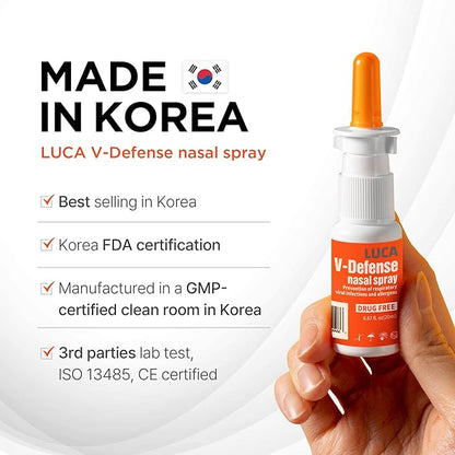 Nasal Spray, Protection from Airborne Viruses 0.67 Ounces,