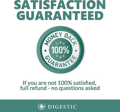 Digestic - Laxative for Constipation Relief, Stool Softener for IBS Severe and Strong Constipation 100% Natural - 60 Capsules - Colon Cleanse, Detox Cleanse, Gas and Bloating Stomach Relief for Adults