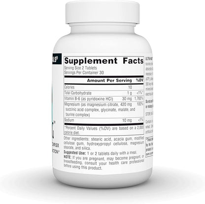 Source Naturals Ultra-Mag High-Efficiency Magnesium Complex 60 Tablets