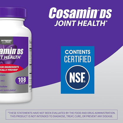 Cosamin DS For Joint Health Comfort & Mobility, 108 Capsules