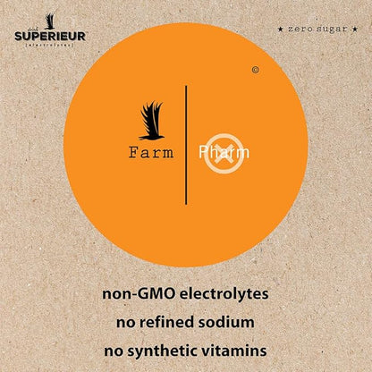 Superieur Electrolyte Powder Packets (14 Packets)