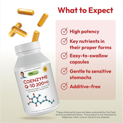 ANDREW LESSMAN Coenzyme Q-10 200 mg 120 Capsules