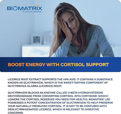 BioMatrix Licorice Root Extract (1200 Drops 2 fl. oz) More Active Ingredient Than Competing Brands (0.87 mg Glycyrrhizin per Drop), Less Doses Needed, Concentrated, Raise Cortisol, Energy