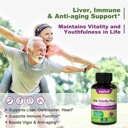 Milk Thistle Extract 380 mg, 80% 140 Veggie